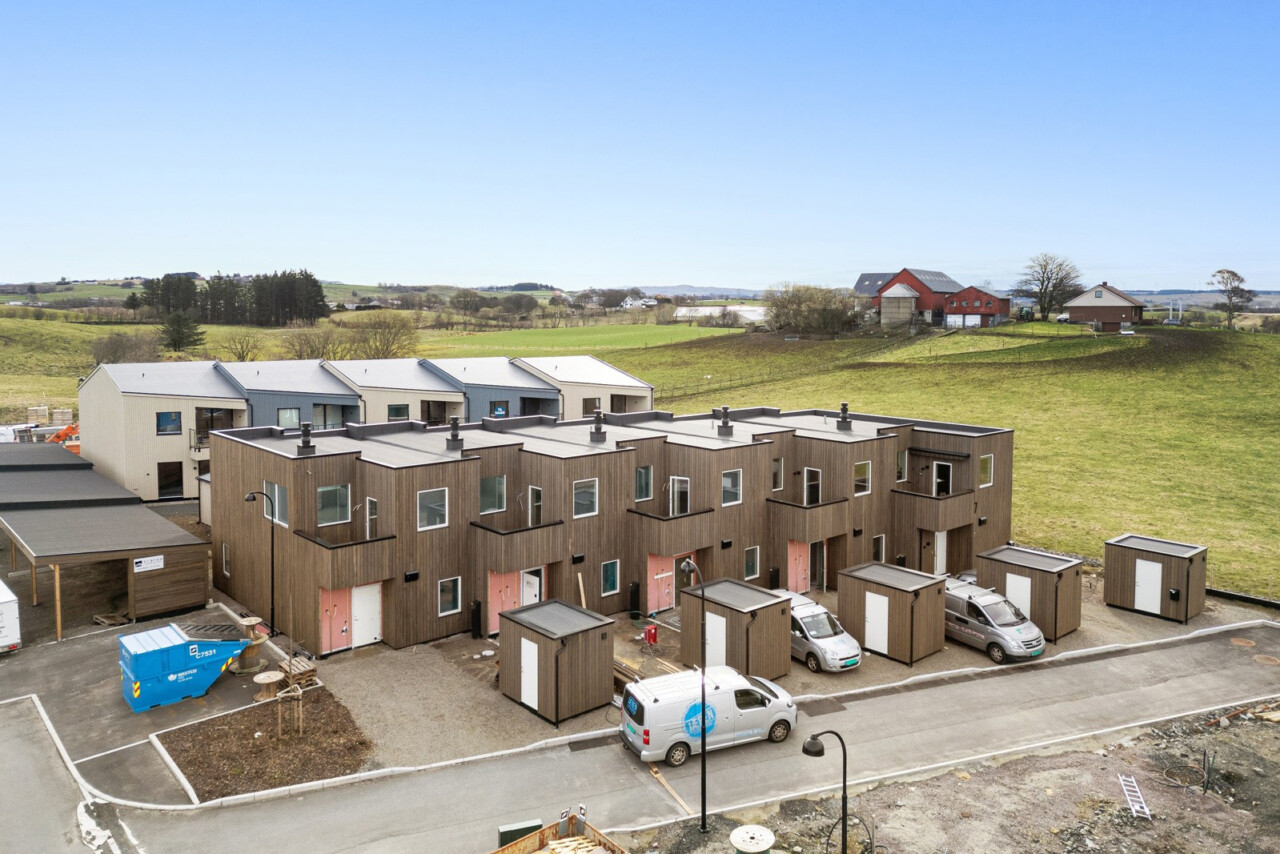 Til salgs - Rekkehus og leiligheter | SI.BYGG