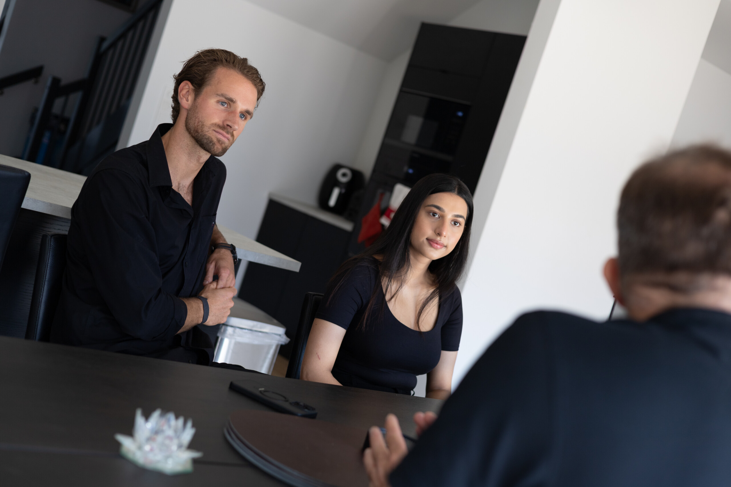 Sondre Norheim og Ayushi Singh Sondre Norheim og Ayushi Singh